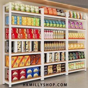 A&1859可訂造尺寸貨架展示櫃書櫃陳列架自由組合櫃多層置物架穩固加強稱重加固書架收納架倉儲架