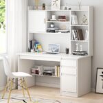 A&0834書枱 書桌 學習枱 寫字枱書架一體組合櫃