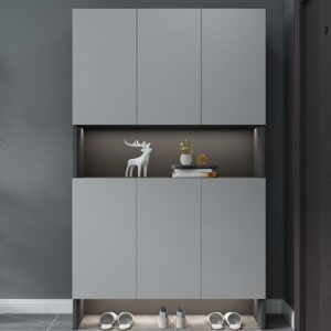 A&1445高身鞋櫃 大容量收納櫃 入門櫃 鞋架 玄關櫃 隔斷櫃 換鞋櫃 靠墻櫃 落地櫃 陽台儲物櫃