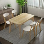A&0913北歐簡約實木餐台飯桌