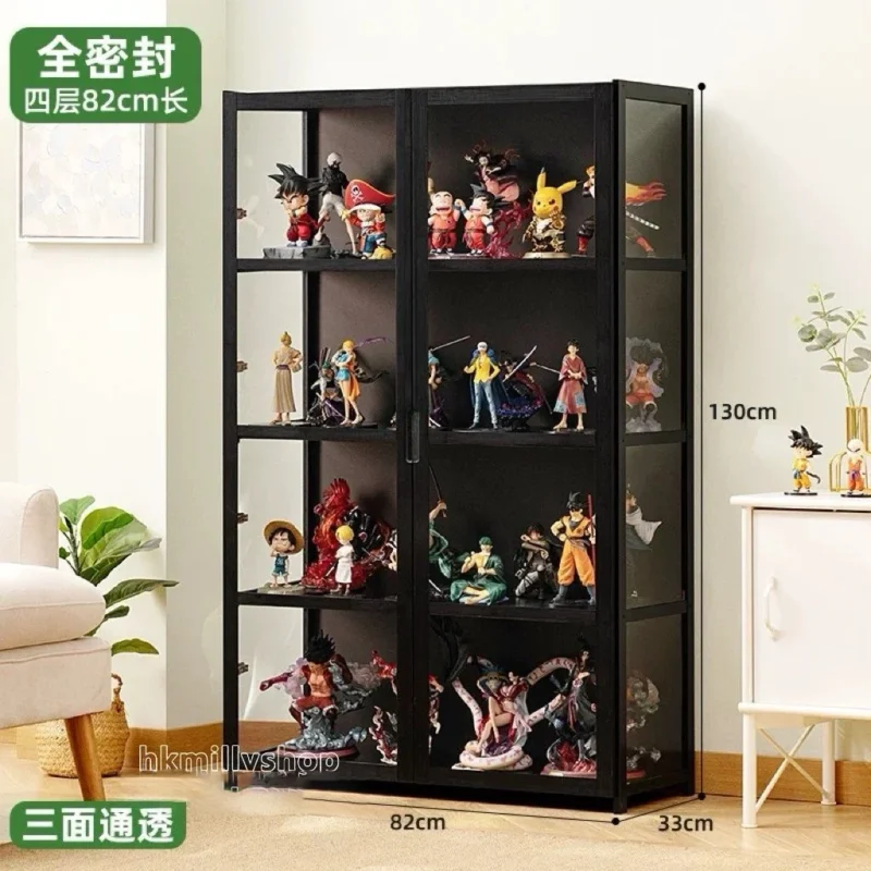 A&1792展示櫃 手辦櫃 三面透明櫃 積木櫃 亞克力櫃 展示架 模型櫃 - Image 3