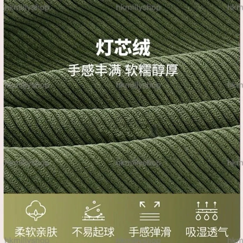 A&1813燈芯絨梳化床 單人位 雙人位多顏色選擇 儲物梳化 布藝梳化床 沙發床 可伸縮沙發 推拉床 收縮沙發床 - Image 5