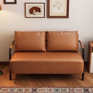 A&0985簡易沙發 皮質梳化 簡約大氣 單人位 雙人位 三人位沙發