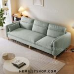 A&0374 梳化 高級絨布 貓抓皮 布藝梳化 沙發 雙人沙發