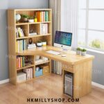 A&1098轉角電腦枱 L形書桌 兒童書桌 辦公桌 書架 書櫃