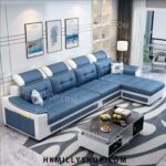 A&1168 北歐梳化sofa大小戶型沙發 科技怖沙發 布藝沙發 可拆洗防塵 電視櫃茶几組合櫃 按摩靠背沙發 茶几全新包運送