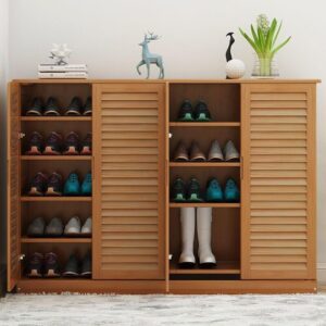 A&0951楠竹大容量鞋架鞋櫃