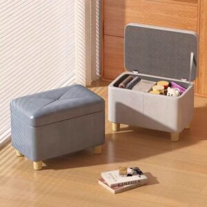 A&0676全新包運送儲物凳收納凳梳化凳換鞋凳布藝沙發凳家用收納凳擱腳凳