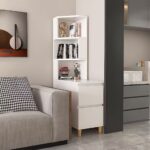 A&0720角櫃 邊櫃 沙發轉角櫃 收納架 收納櫃 儲物櫃 墻角櫃 窄縫櫃 多層櫃 臥室書櫃 客廳櫃子全新包送貨