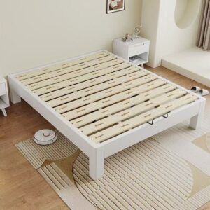 A&1655可訂製尺寸實木松木床架 雙人床 單人床 實木床 榻榻米 排骨架床 無床頭款