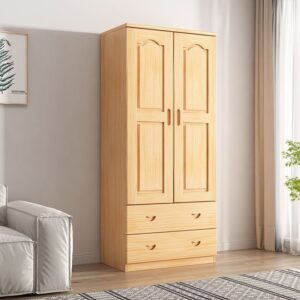 A&1733進口實木無甲醛衣櫃 全鬆木衣櫃 衣櫥 兒童衣櫃 成人衣櫃 多尺寸選擇