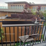 A&5148陽台折疊枱 吧枱 懸掛桌 高腳椅 酒吧椅子 休閒欄杆掛枱 吧台 戶外桌子 可折疊省空間