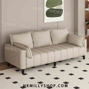 A9012 貓爪皮 科技布 梳化 簡約免洗 小戶型客廳 公寓 出租屋 理髮店 雙人三人 拼色梳化