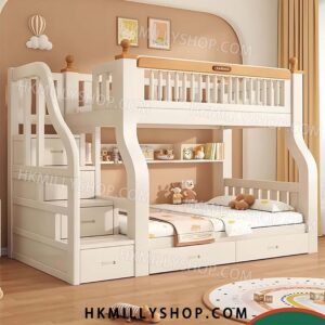 A9014 上下床 雙層床 多功能 全實木 高低床兒童床 上下鋪床 二層子母床 實木床