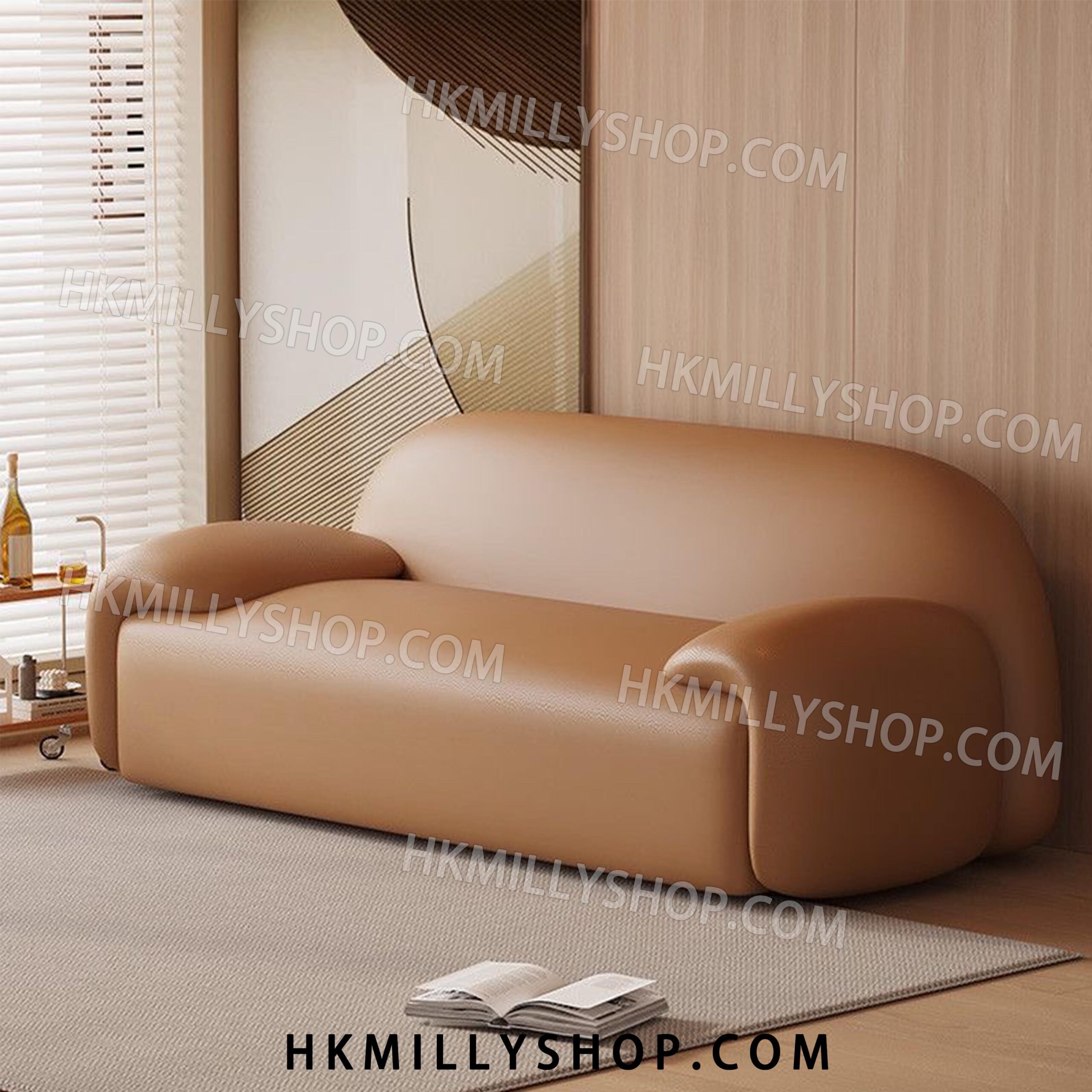 A9018 小戶型梳化 新款梳化 客廳臥室出租屋 直排梳化 小沙發 雙人三人