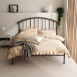 A9021 鐵藝床 出租屋鐵床 雙人床 宿舍鐵架床 現代簡約單人床