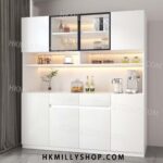 A9031 餐邊櫃 高櫃一體 現代簡約輕奢 客廳餐廳家用 茶水酒櫃 收納儲物櫃