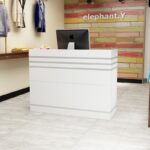 A9038 收銀台 櫃台 簡約現代 服裝店 超市收銀台 小吧台 接待台 飯店小櫃台