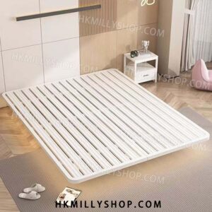 A9051 鐵藝床架 懸浮床 簡約現代 加厚加固 主臥雙人床 床架 經濟單人床 碳鋼床架