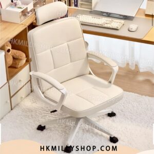 A9070 電腦椅 家居女生臥室單人沙發椅 辦公椅 大學生宿舍椅子 靠背化妝椅