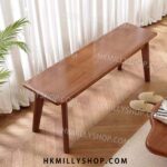 A9083 全實木長條凳 客廳餐桌凳 茶桌長條凳 家用木板凳 長椅床尾條形凳