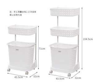 A&0971 臟衣籃洗衣籃臟衣服收納筐家用放衣服的籃子臟衣簍浴室裝衣婁籃框