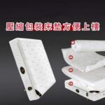 A&0297壓縮捲袋床褥 獨立彈簧床褥 床墊 加厚乳膠床褥 偏軟 偏硬 適中mattress
