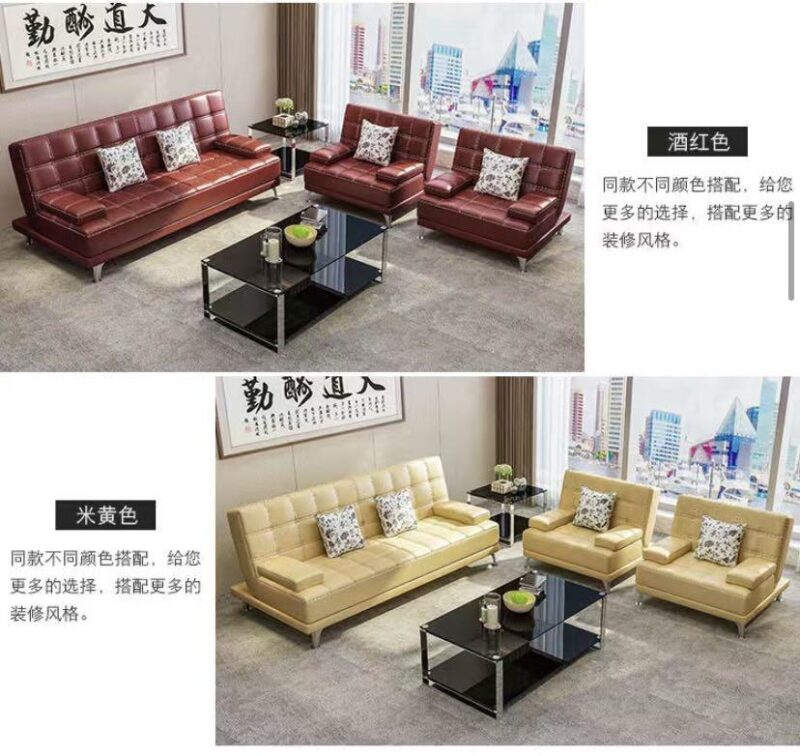 A&0352商務沙發茶几組合 梳化床 沙發床 單人位 三人位 家用沙發床 - Image 8