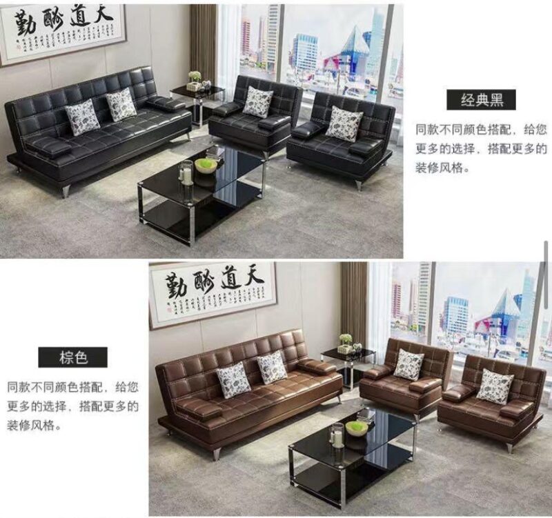 A&0352商務沙發茶几組合 梳化床 沙發床 單人位 三人位 家用沙發床 - Image 7