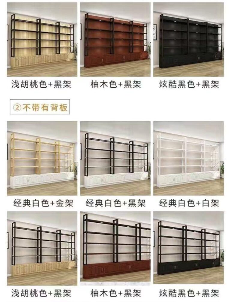 A&0357貨架 展示架 收納架 超市陳列櫃 置物架 多層樣品陳列架 - Image 7