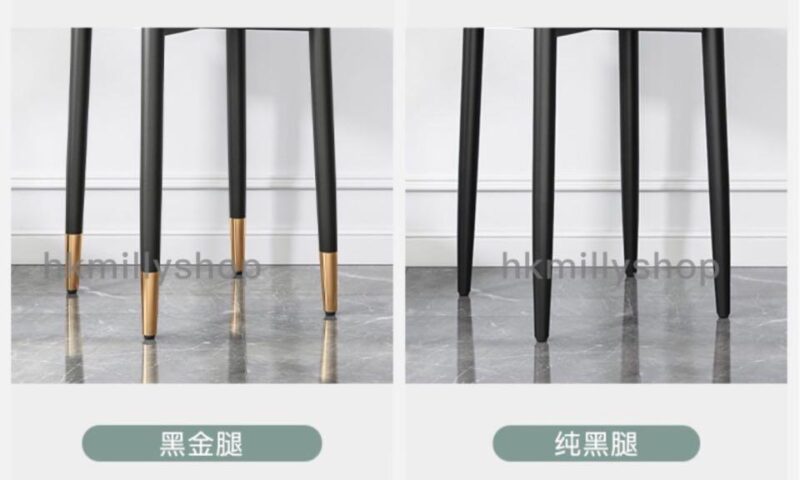 A0399鐵藝小圓凳 輕奢款折疊凳子 可疊放省空間 - Image 5