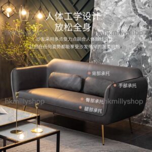 A&0409免洗科技佈梳化 雙人位 三人位沙發 出租屋沙發 服裝店 門店 店鋪專用沙發