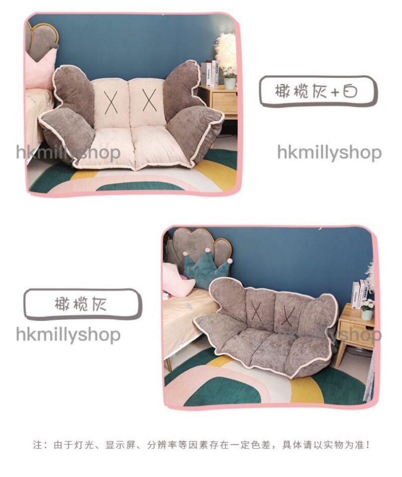 A&0482懶人沙發床 布藝梳化床 卡通可愛榻榻米折疊床 - Image 7