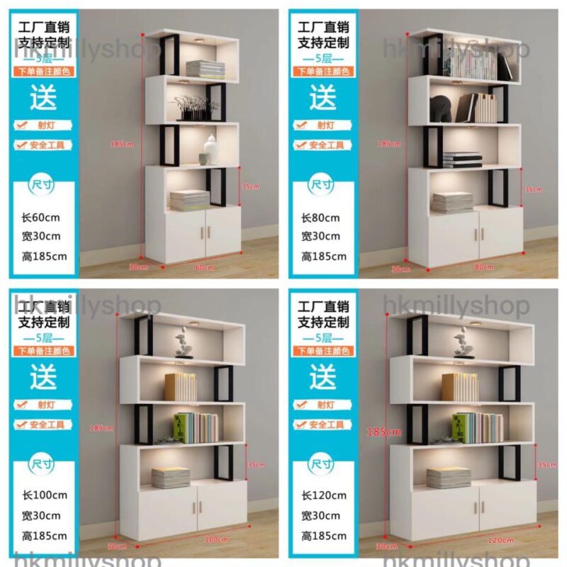 A&0499訂製加寬版貨架 展示架 展示櫃 陳列櫃 陳列架 貨櫃 精品櫃 倉儲櫃 樣品櫃 門店專用 倉庫專用貨架 書架 書櫃 收納架 - Image 7