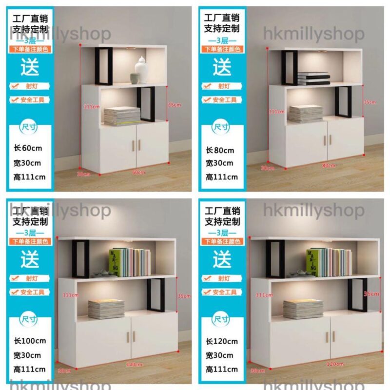 A&0499訂製加寬版貨架 展示架 展示櫃 陳列櫃 陳列架 貨櫃 精品櫃 倉儲櫃 樣品櫃 門店專用 倉庫專用貨架 書架 書櫃 收納架 - Image 8