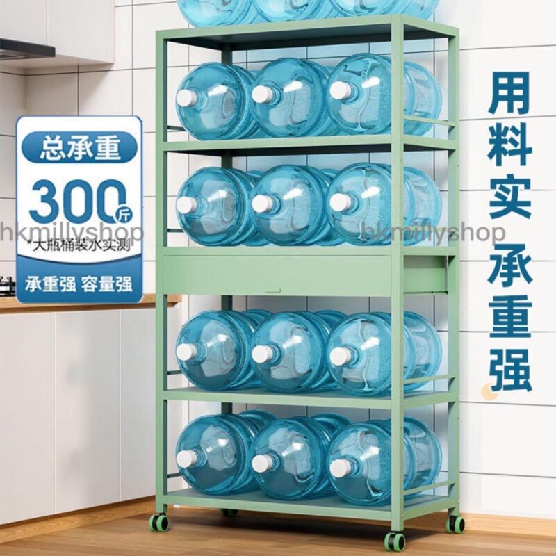 A&0507儲物置物架 收納架 廚房收納櫃 碗櫃 微波爐置物架 - Image 5