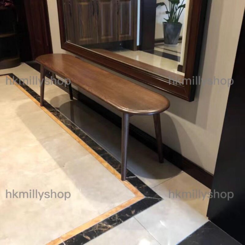 A&0524長條實木凳子 長凳 餐椅 長板凳 長椅 床尾凳 換鞋凳 餐凳 - Image 3