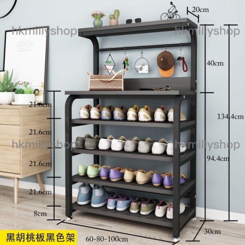 A&0527多層鞋架 收納架 置物架 鞋櫃 門口收納一體櫃 玄關鞋架 陽台置物架 加高款式 - Image 6