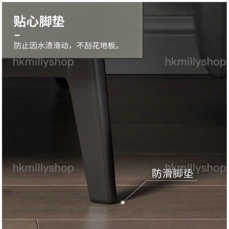 A&0574床頭櫃 房間儲物櫃 收納櫃 櫃桶 抽屜櫃 極簡床邊櫃 小型輕奢高級儲物櫃 意式風格全新包送貨 - Image 4