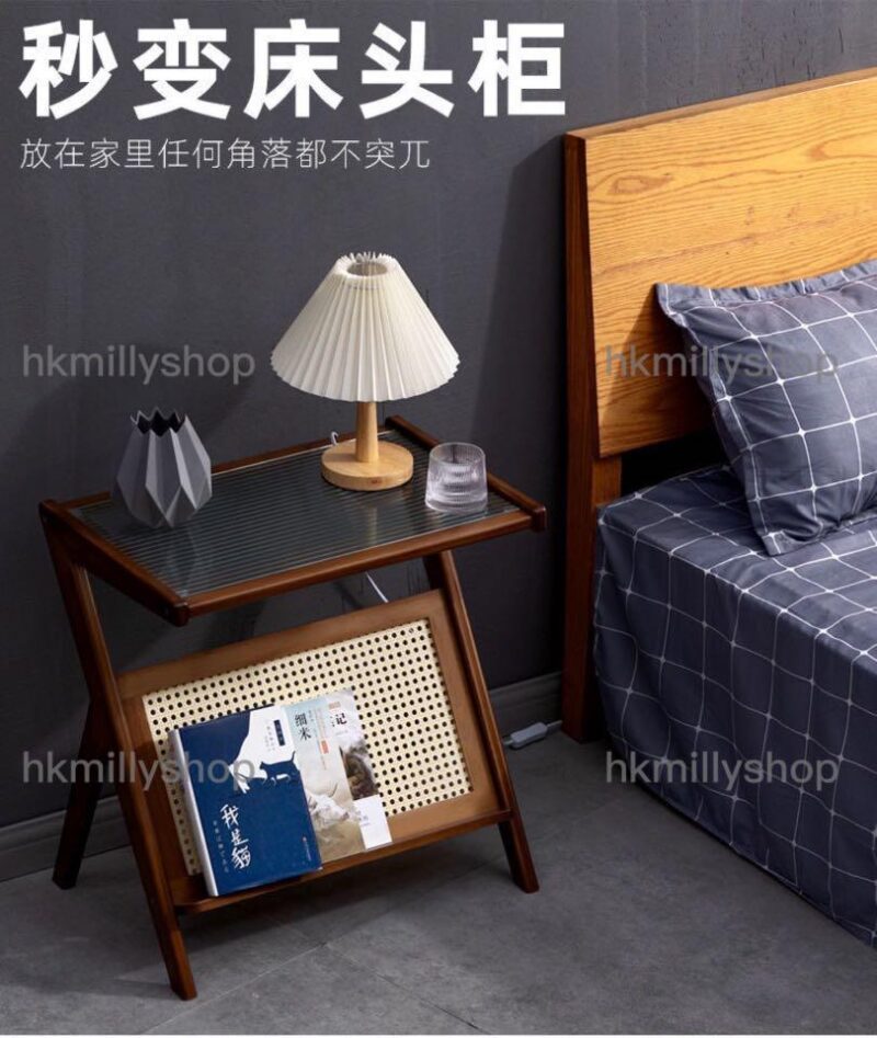 A&0578簡約茶几床頭櫃邊櫃角櫃置物架小桌子矮桌矮枱 - Image 5