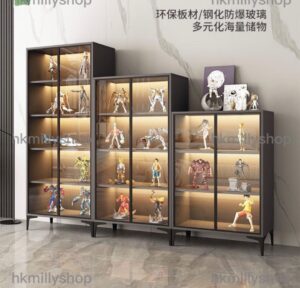 A&0589玻璃櫃 手辦櫃 展示櫃 儲物櫃 收納櫃 置物櫃 樂高櫃 模型櫃 陳列櫃