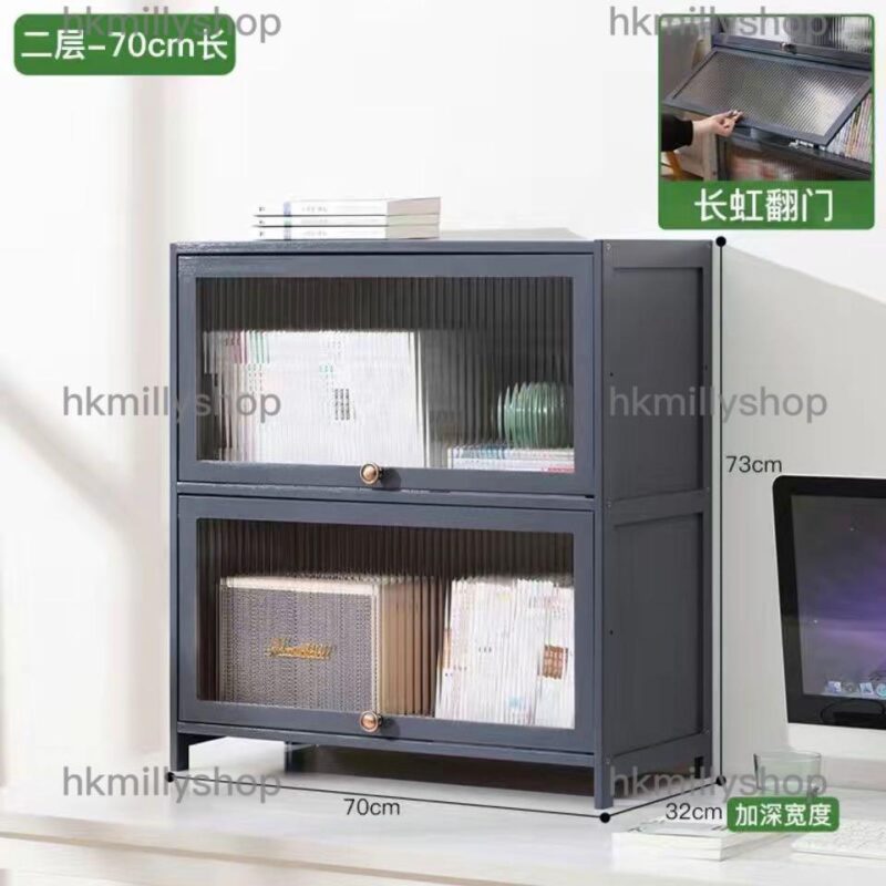 A&0598楠竹材質書櫃 儲物櫃 收納櫃 展示櫃 樂高置物架 - Image 6