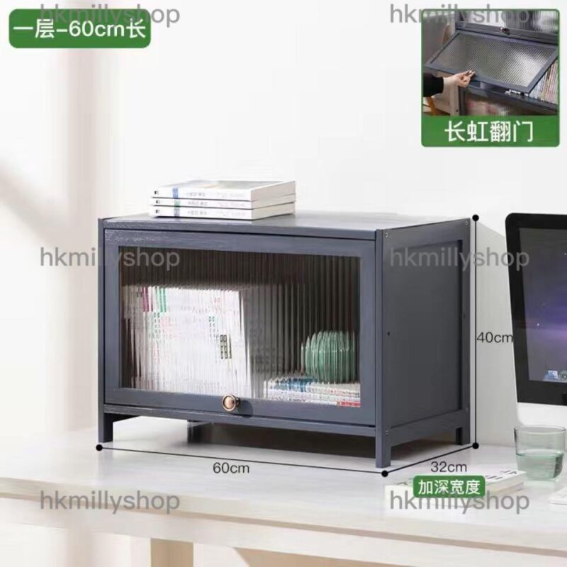 A&0598楠竹材質書櫃 儲物櫃 收納櫃 展示櫃 樂高置物架 - Image 5