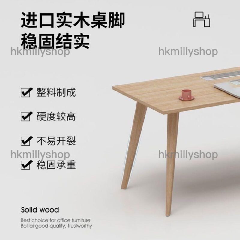 A&0638辦公台 辦公桌 電腦桌 職工枱 職員枱椅 卡座 - Image 3