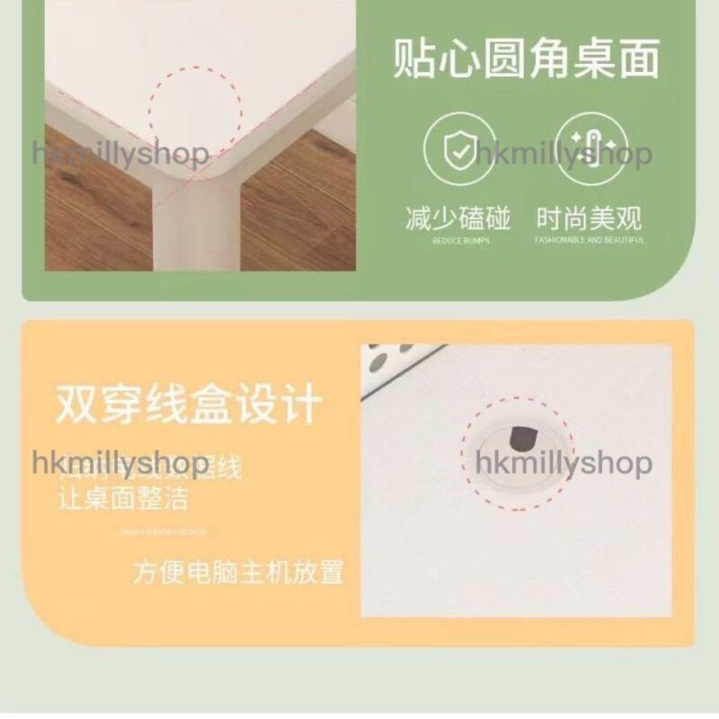 A&0643電腦枱 辦公枱 電腦桌 書桌 寫字枱 書枱書櫃一體櫃 組合枱櫃 - Image 4