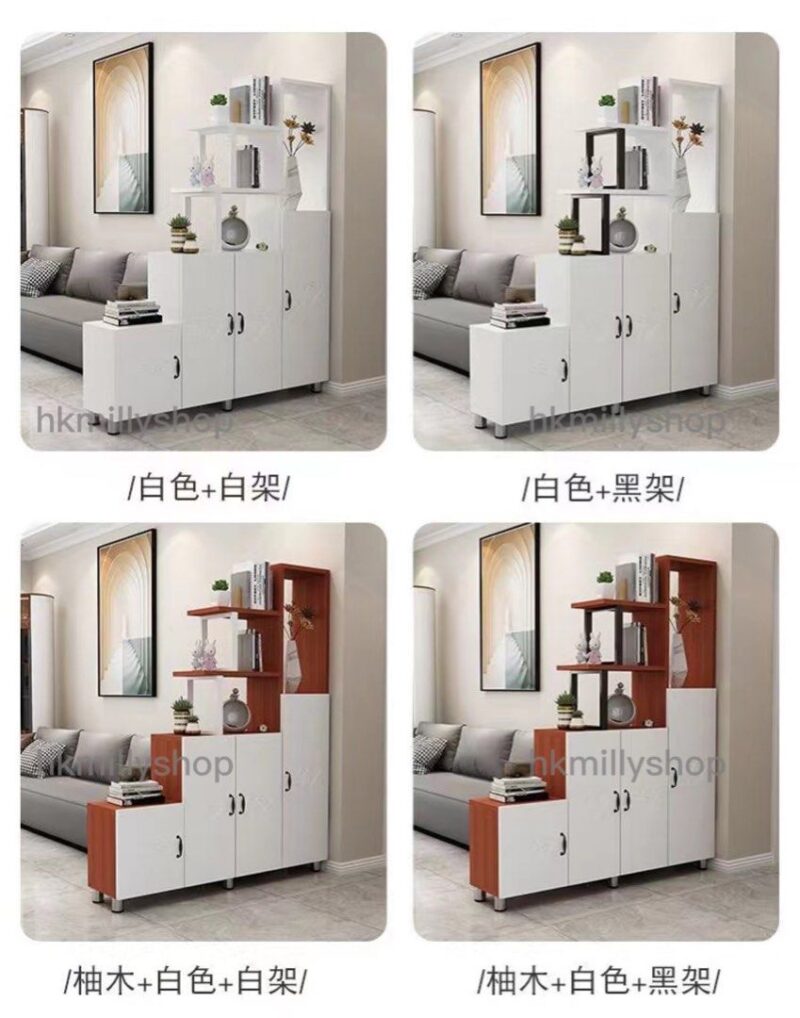 A&0673玄關櫃 鞋櫃 屏風櫃 隔斷櫃 酒櫃 梯形櫃 一體式收納櫃 - Image 6