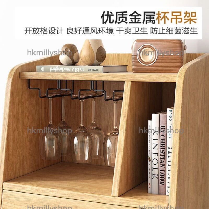 A&0725多功能折疊桌 餐桌 吧枱 餐枱一體 儲物酒櫃 家用隔斷櫃子 高腳枱 折疊枱 - Image 4