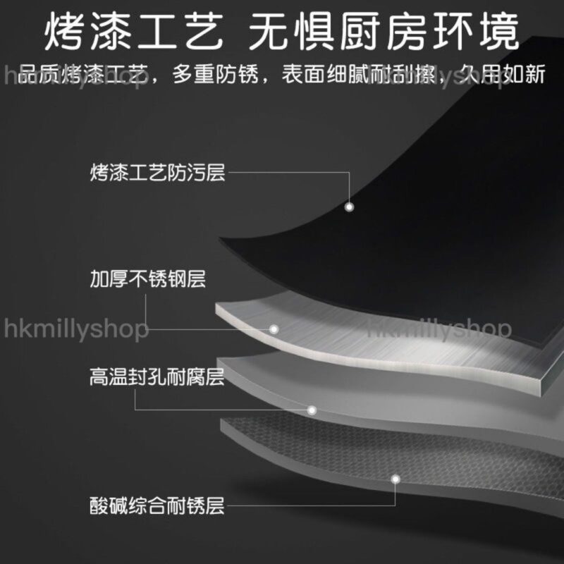 A&0727廚房碗櫃 瀝水架 收納架 廚房置物架 收納盒 實用實惠碗碟櫃 茶水櫃 杯子盤子收納盒 - Image 6
