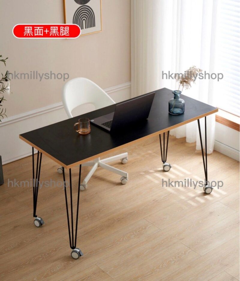 A&0772可移動書枱 帶轆書桌 電腦桌 工作台 辦公檯 - Image 7