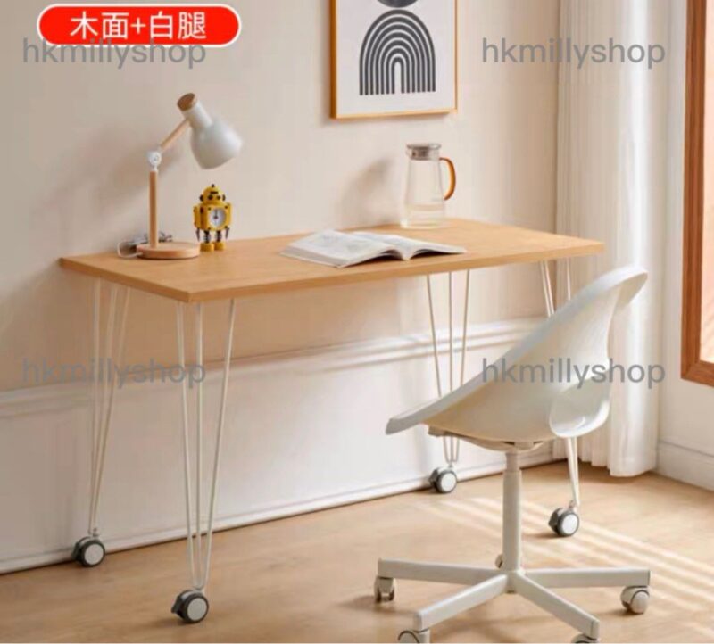 A&0772可移動書枱 帶轆書桌 電腦桌 工作台 辦公檯 - Image 6